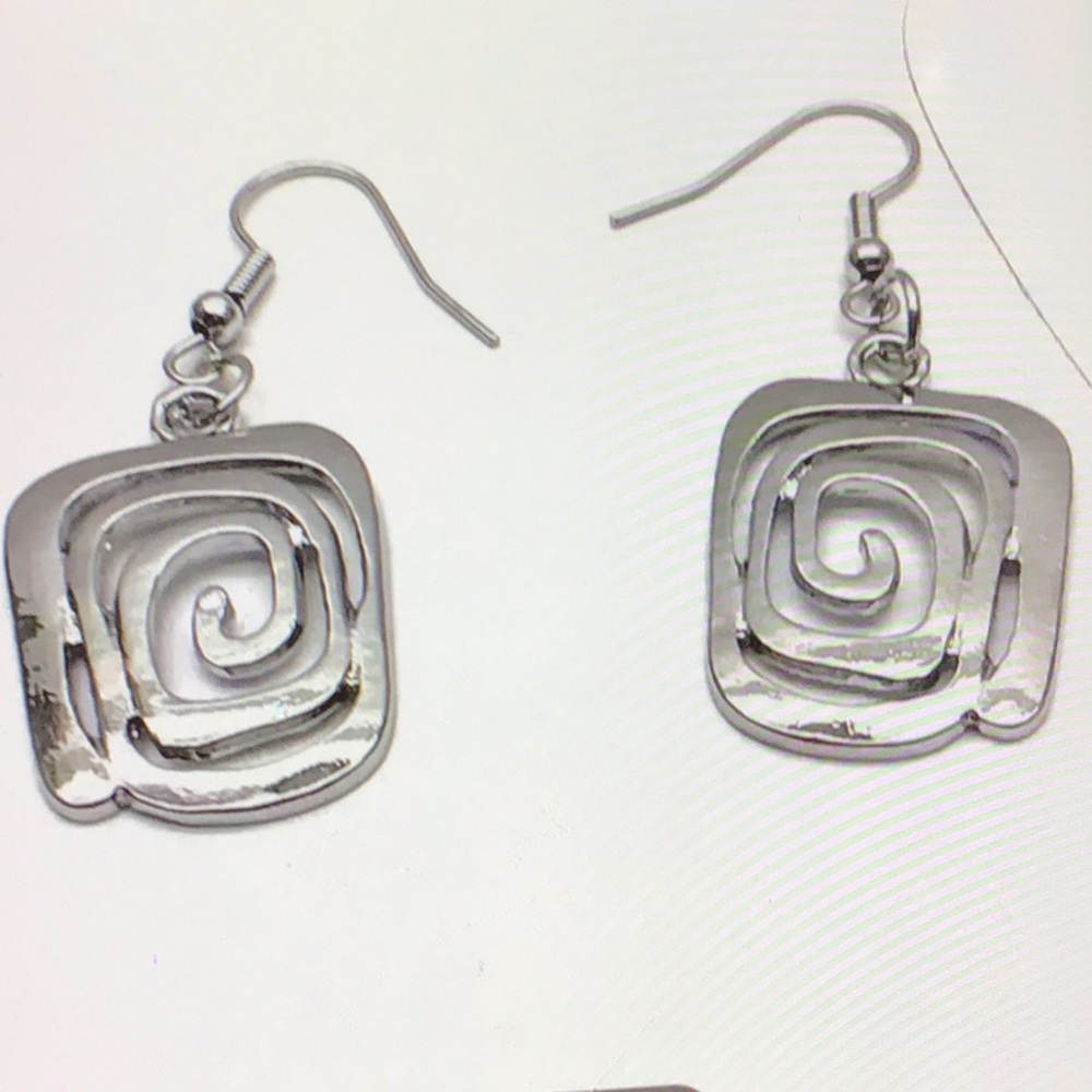 New Swirl Drop Earrings